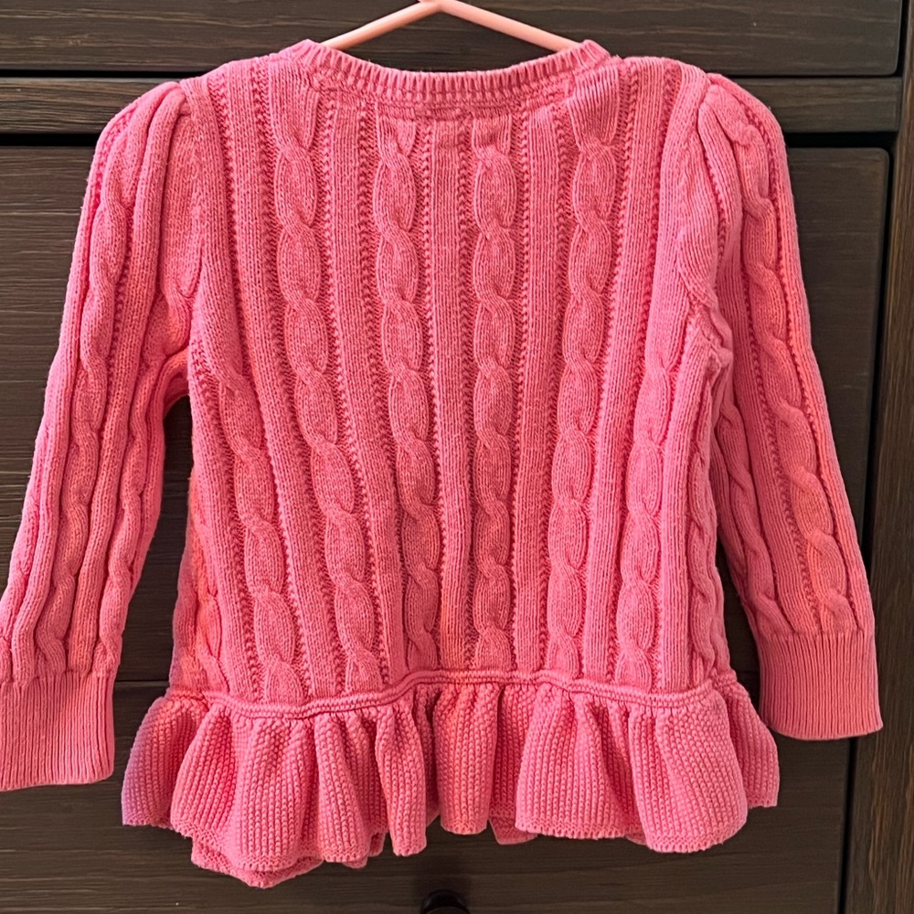 Polo by Ralph Lauren Pink Cable Knit Sweater - Picture 5 of 5